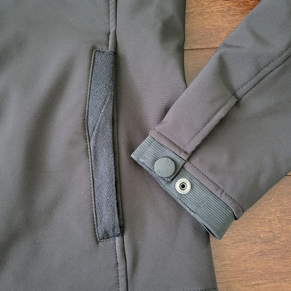 INC International Concepts Zip-Up Fleece Lined Softshell Jacket Men's S Brown - Picture 7 of 12